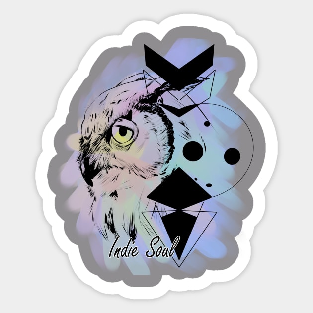 Indie Soul Watercolor Sticker by Cridex